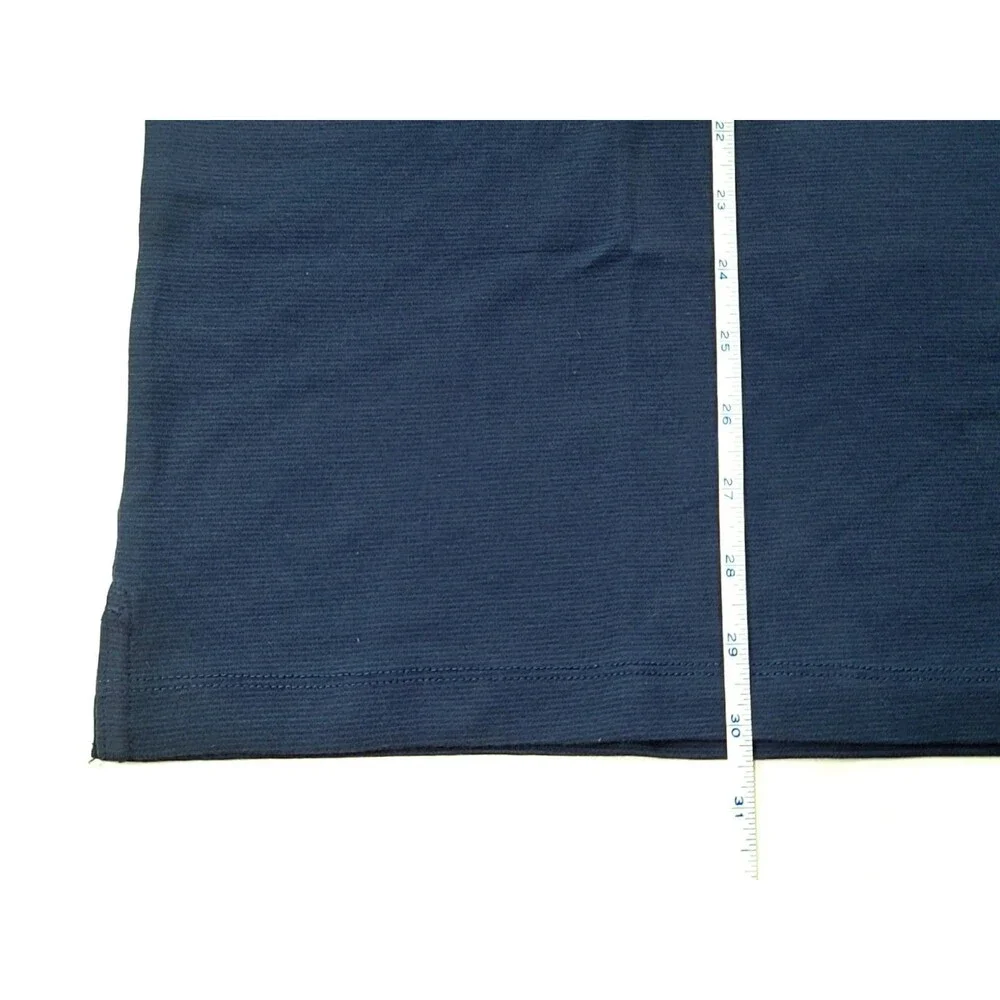 Banana Republic Men's XXL Luxe Touch Performance Tee 100% Cotton Blue Knit NWT
